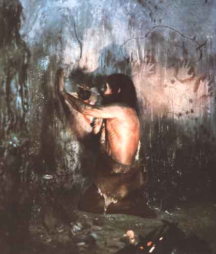L'uomo delle caverne esprimeva la sua cultura con i graffiti